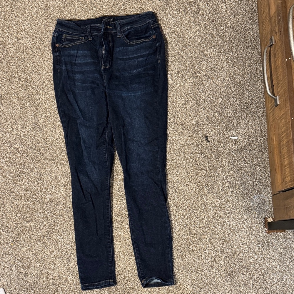 Judy Blue High Waist Handsand Skinny Denim Jeans